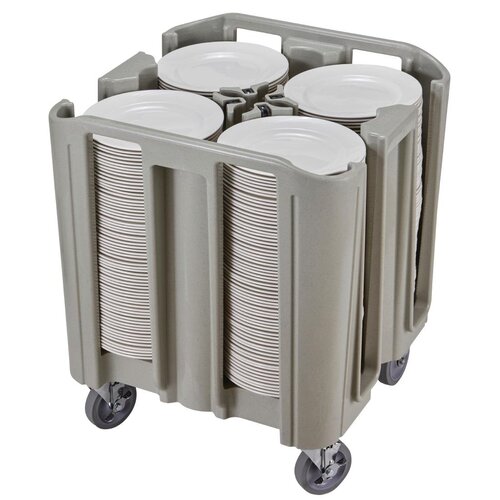 Cambro Wózek do transportu talerzy do 280 talerzy 731x691x(h)851 mm, Cambro Compact FE729