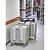 Cambro Wózek do transportu talerzy do 280 talerzy 731x691x(h)851 mm, Cambro Compact FE729
