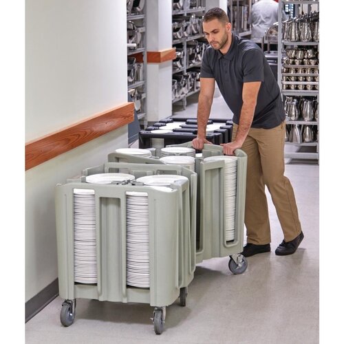 Cambro Wózek do transportu talerzy do 280 talerzy 731x691x(h)851 mm, Cambro Compact FE729