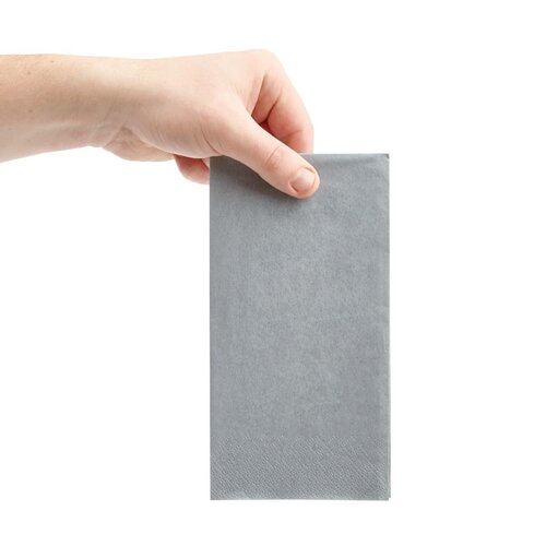 Fiesta Serwetki obiadowe 2- warstwowe papierowe 400x400 mm, Fiesta FE247 . szare (2000 szt.) Fiesta Serwetki obiadowe 2- warstwowe papierowe 400x400 mm, Fiesta FE247 . szare (2000 szt.)