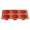Vogue Forma silikonowa do pieczenia 6 brioche 292x170x(h)38 mm, Vogue JA310