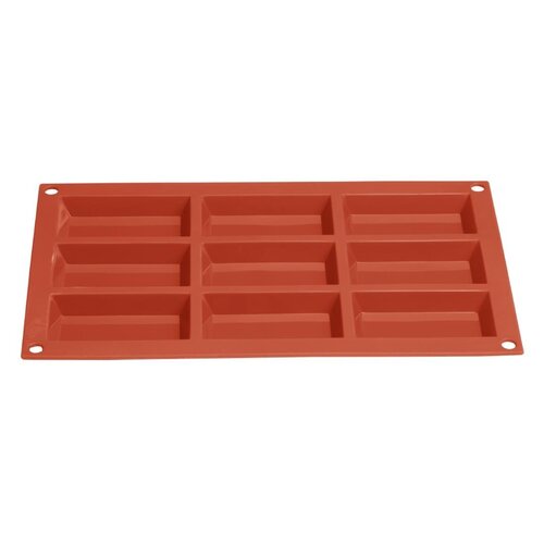 Vogue Forma silikonowa do pieczenia 9 prostokątów 290x171x(h)13 mm, Vogue JA311 Vogue Forma silikonowa do pieczenia 9 prostokątów 290x171x(h)13 mm, Vogue JA311