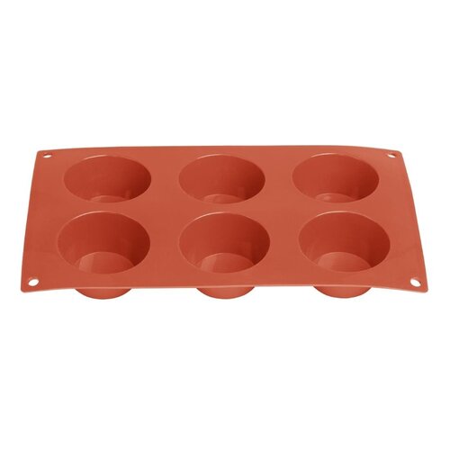 Vogue Forma silikonowa do pieczenia 6 owali 300x174x(h)35 mm, Vogue JA313 Vogue Forma silikonowa do pieczenia 6 owali 300x174x(h)35 mm, Vogue JA313
