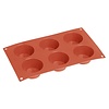 Vogue Forma silikonowa do pieczenia 6 owali 300x174x(h)35 mm, Vogue JA313