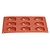Vogue Forma silikonowa do pieczenia 9 magdalenek 296x172x(h)13 mm, Vogue JA314