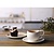 Churchill Spodek do cappuccino Ø160 mm z porcelany, Churchill White P884, biały (24 szt.)
