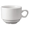 Churchill Filiżanka 213 ml z porcelany, Churchill Whiteware Nova P271, biała (24 szt.)