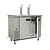 Polar Refrigeration  Dystrybutor do piwa 2 do 8°C, Polar G-serie GE633, srebrny