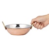 Olympia Miedziana miska z mosiężnymi uchwytami 660 ml, 200x164x(h)49 mm, Olympia HY129