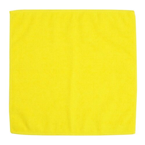Jantex Ścierki z mikrofibry 400x400 mm, żółte, Jantex HX272 (5 szt.) Jantex Ścierki z mikrofibry 400x400 mm, żółte, Jantex HX272 (5 szt.)