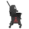 Jantex Wózek do mopa z wyciskaczem 20L, 550x370x(h)930 mm, Jantex HW636 czarny