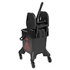 Jantex Wózek do mopa z wyciskaczem 20L, 550x370x(h)930 mm, Jantex HW636 czarny