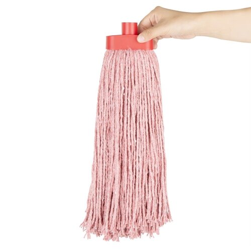 Jantex Mop sznurkowy 330 mm, Jantex HX241 różowy Jantex Mop sznurkowy 330 mm, Jantex HX241 różowy