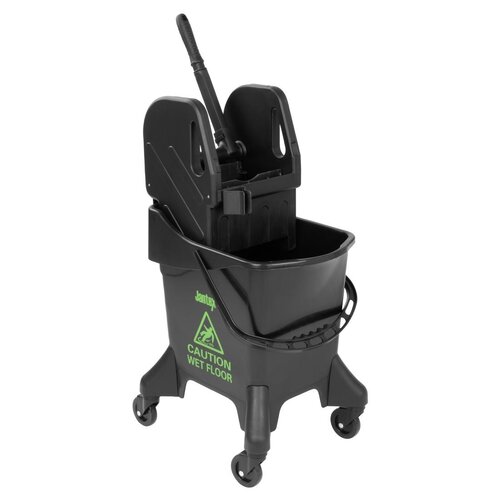 Jantex Wózek do mopa z wyciskaczem 20L, 550x370x(h)930 mm, Jantex HW637 zieloy Jantex Wózek do mopa z wyciskaczem 20L, 550x370x(h)930 mm, Jantex HW637 zieloy