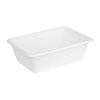 Fiesta Kompostowalne pudełka na żywność 800 ml, 181x128x(h)57 mm, Fiesta Recyclable HW035 (100 szt.)