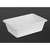 Fiesta Kompostowalne pudełka na żywność 800 ml, 181x128x(h)57 mm, Fiesta Recyclable HW035 (100 szt.)