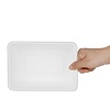 Fiesta Kompostowalne pudełka na żywność 800 ml, 181x128x(h)57 mm, Fiesta Recyclable HW035 (100 szt.)