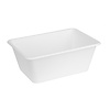 Fiesta Kompostowalne pudełka na żywność 1L, 128x(h)73 mm, Fiesta Recyclable HW036 (100 szt.)