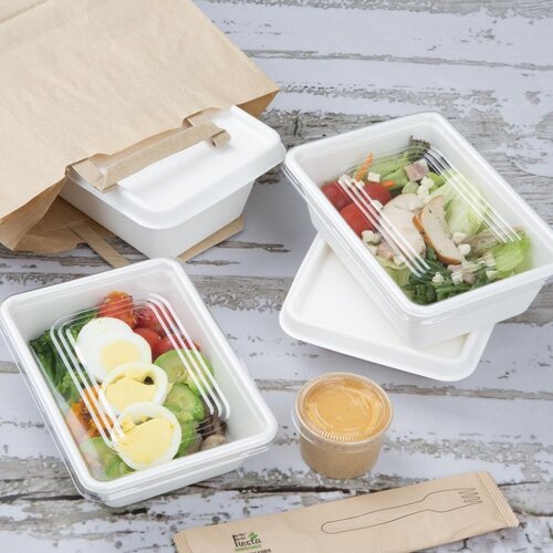 Fiesta Kompostowalne pudełka na żywność 500 ml, 181x128x(h)38 mm, Fiesta Recyclable HW033 (100 szt.) Fiesta Kompostowalne pudełka na żywność 500 ml, 181x128x(h)38 mm, Fiesta Recyclable HW033 (100 szt.)