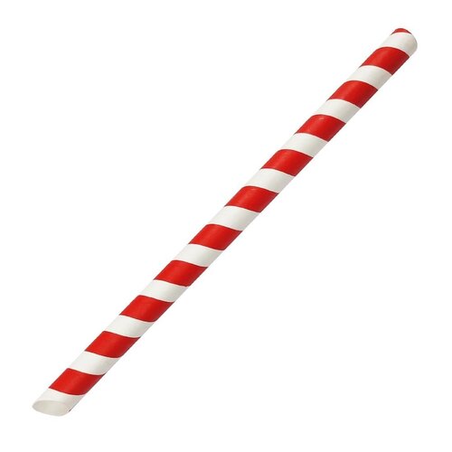 Fiesta Słomki do Bubble Tea 210 mm, Fiesta Compostable HU368 z czerwonymi paskami (150 szt.) Fiesta Słomki do Bubble Tea 210 mm, Fiesta Compostable HU368 z czerwonymi paskami (150 szt.)