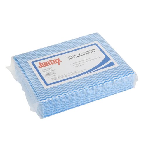 Jantex Ścierki kuchenne 380x490 mm, niebieskie, Jantex HT492 (25 szt.) Jantex Ścierki kuchenne 380x490 mm, niebieskie, Jantex HT492 (25 szt.)