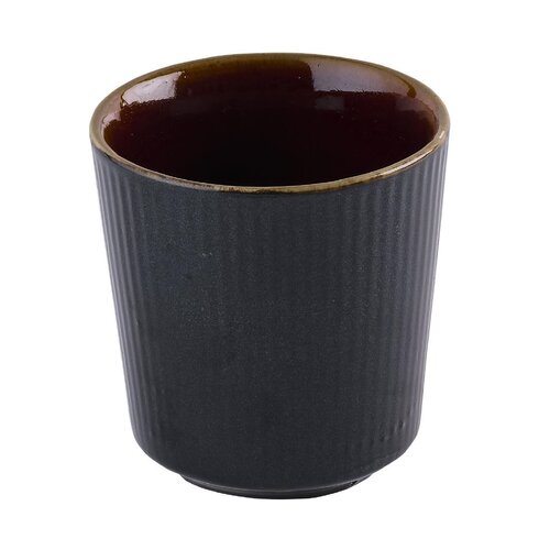 Churchill Kubek porcelanowy 284 ml, Churchill Tokyo Black HR449, czarny (12 szt.)
