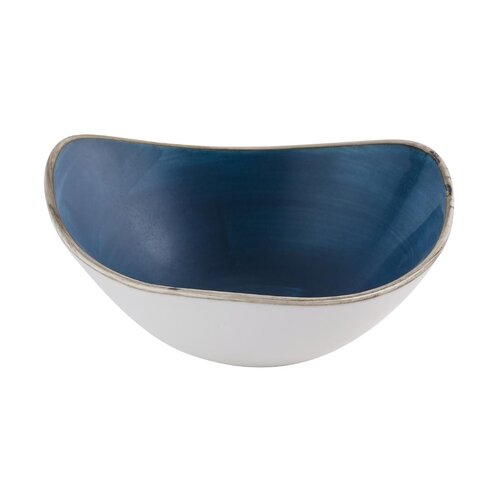 Churchill Miska trójkątna z porcelany 152 mm, Churchill Super Vitrified Stonecast Java Blue HR390, niebieska (12 szt.) Churchill Miska trójkątna z porcelany 152 mm, Churchill Super Vitrified Stonecast Java Blue HR390, niebieska (12 szt.)