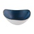 Churchill Miska trójkątna z porcelany 152 mm, Churchill Super Vitrified Stonecast Java Blue HR390, niebieska (12 szt.)