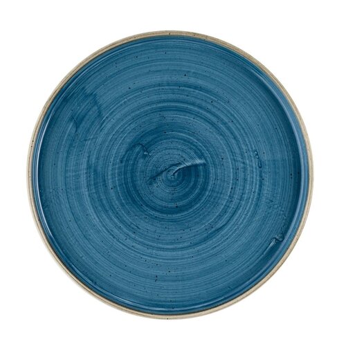 Churchill Talerz płytki z wysokim rantem Ø260 mm, z porcelany, okrągły, Churchill Super Vitrified Stonecast Java Blue HR386 (6 szt.) Churchill Talerz płytki z wysokim rantem Ø260 mm, z porcelany, okrągły, Churchill Super Vitrified Stonecast Java Blue HR386 (6 szt.)