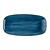 Churchill Półmisek z porcelany 288x152 mm, Churchill Stonecast Java Blue HR392, niebieski (12 szt.)