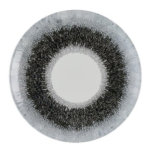 Churchill Talerz płytki Ø220 mm, z porcelany, okrągły, Churchill Super Vitrified Studio Prints Fusion Black HR302 (12 szt.) Churchill Talerz płytki Ø220 mm, z porcelany, okrągły, Churchill Super Vitrified Studio Prints Fusion Black HR302 (12 szt.)
