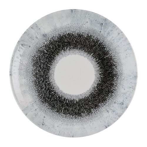 Churchill Talerz płytki Ø260 mm, z porcelany, okrągły, Churchill Super Vitrified Studio Prints Fusion Black HR301 (12 szt.) Churchill Talerz płytki Ø260 mm, z porcelany, okrągły, Churchill Super Vitrified Studio Prints Fusion Black HR301 (12 szt.)