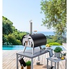 Tellier Grill opalany drewnem 755x440x(h)920 mm, Tellier DM180