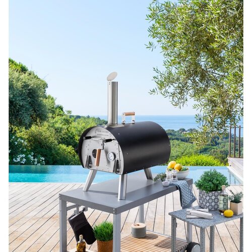Tellier Grill opalany drewnem 755x440x(h)920 mm, Tellier DM180 Tellier Grill opalany drewnem 755x440x(h)920 mm, Tellier DM180