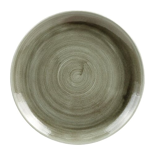 Churchill Talerz płytki Ø260 mm, z porcelany, okrągły, Churchill Stonecast Patina Burnished Green HC807 (12 szt.) Churchill Talerz płytki Ø260 mm, z porcelany, okrągły, Churchill Stonecast Patina Burnished Green HC807 (12 szt.)