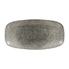 Churchill Półmisek z porcelany 298x153 mm, Churchill Raku Quartz Black Chefs HC775, czarny (12 szt.)