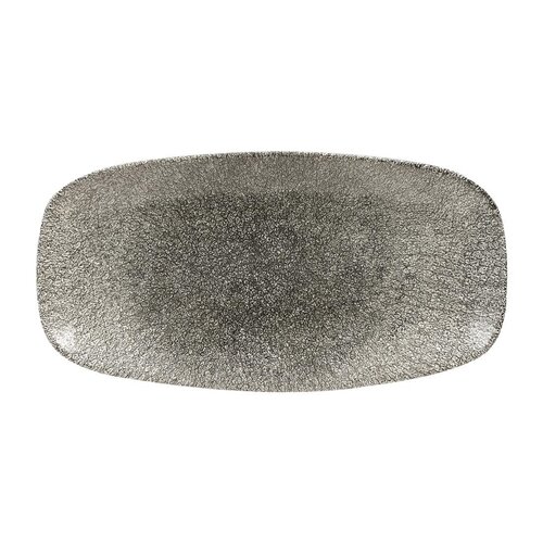 Churchill Półmisek z porcelany 298x153 mm, Churchill Raku Quartz Black Chefs HC775, czarny (12 szt.) Churchill Półmisek z porcelany 298x153 mm, Churchill Raku Quartz Black Chefs HC775, czarny (12 szt.)
