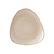 Churchill Talerz płytki 305 mm, z porcelany, trójkątny, Churchill Stonecast Nutmeg GR939 (6 szt.)