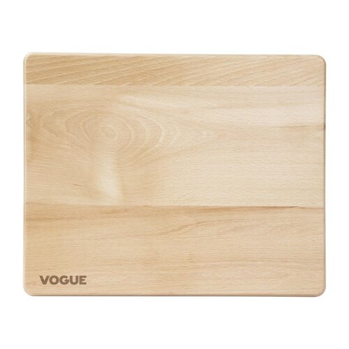 Vogue Deska do krojenia pieczywa 380x305x(h)30 mm, z drewna bukowego Vogue GP758 Vogue Deska do krojenia pieczywa 380x305x(h)30 mm, z drewna bukowego Vogue GP758