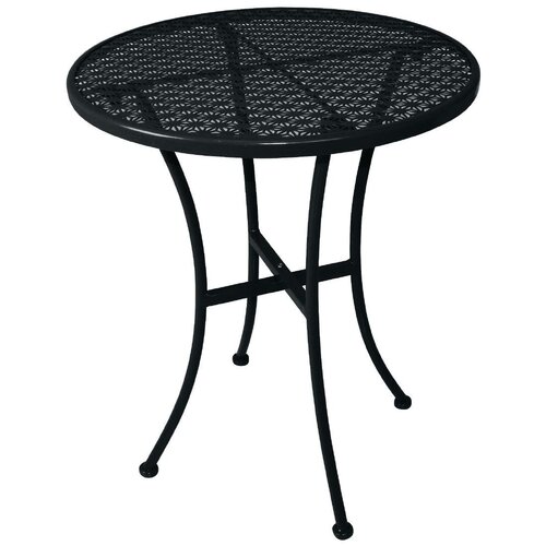 Bolero Składany stolik kawiarniany okrągły Ø600x(h)710 mm, Bolero SA819, czarny Bolero Składany stolik kawiarniany okrągły Ø600x(h)710 mm, Bolero SA819, czarny