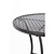 Bolero Składany stolik kawiarniany okrągły Ø600x(h)710 mm, Bolero SA819, czarny