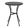 Bolero Składany stolik kawiarniany okrągły Ø600x(h)710 mm, Bolero SA819, czarny