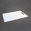 Nisbets Essentials Deska do krojenia HACCP 340x255x(h)7 mm, z polietylenu biała, Nisbets Essentials DA089