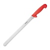 Hygiplas Nóż do krojenia mięsa 440 mm, Hygiplas FX117, czerwony