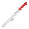 Hygiplas Nóż do krojenia mięsa 440 mm, Hygiplas FX117, czerwony