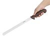Hygiplas Nóż kuchenny ząbkowany 440 mm, Hygiplas FX118, brązowy