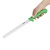 Hygiplas Nóż do warzyw ząbkowany 388 mm, Hygiplas FX121, zielony