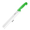 Hygiplas Nóż do warzyw ząbkowany 388 mm, Hygiplas FX121, zielony