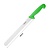 Hygiplas Nóż do warzyw ząbkowany 388 mm, Hygiplas FX121, zielony