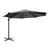 Bolero Parasol ogrodowy okrągły Ø3500x(h)2650 mm, Bolero Venice DZ872, czarny